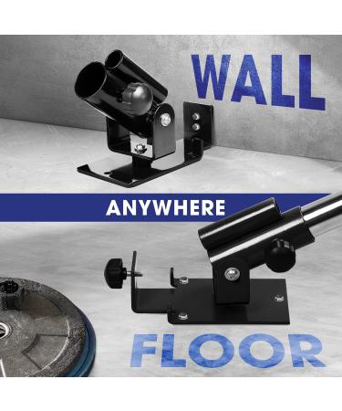 Yes4All Deluxe T-Bar Row Platform - 360 Swivel, Easy Install - Fits 1 Standard & 2 Olympic Bars (Black) - Buy Online on GoSupps.com