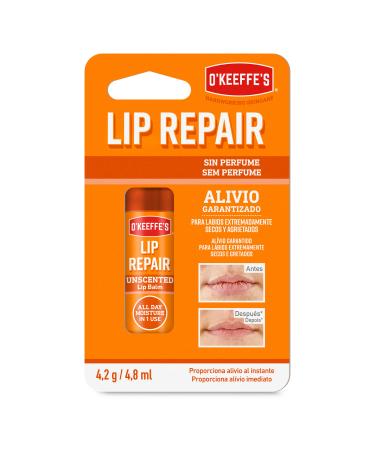 O'Keeffe's O'Keeffe's Lip Repair - Repairing lip balm for dry and chapped lips - 24-hour hydration - Fragrance-free