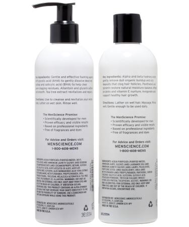 MenScience Androceuticals Daily Body and Hair Kit - Premium Grooming Products for Men | International Shipping Available - Buy Online on GoSupps.com