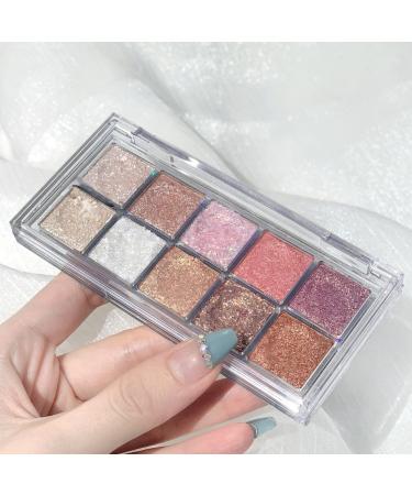 Eyeshadow Palette, Matte Eyeshadow, Shimmer Eyeshadow Palette For A Neutral And Natural Professional Look, Travel Eyeshadow Palette. (A)
