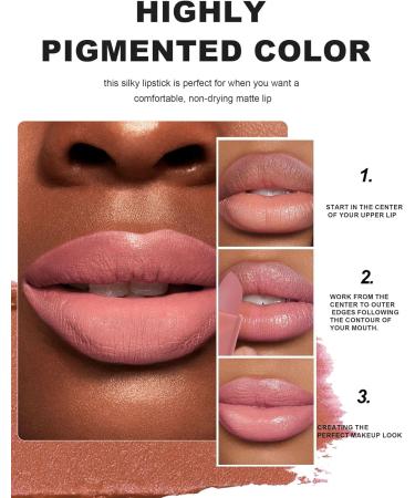  PCC PTYXIS 6Pcs Lip Gloss Lipstick for Makeup Liquid Matte Non-Gradient Lip Gloss Suitable for Girls Makeup Gift (#C 12.3g) - Buy Online on GoSupps.com
