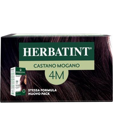  Herbatint Herbatint Permanent Hair Color Gel 4M Mahogany Brown - 170 ml | Ammonia-Free 100% Gray Coverage | For Sensitive Skin with 8 Natural Organic Extracts - Buy Online on GoSupps.com