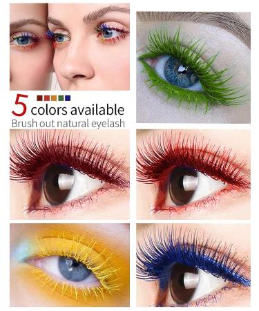 Green Waterproof Volumizing Mascara for Cat Eye Makeup | Lengthening, Curling & Defining | Party & Stage Use | Women's Makeup Gift - Buy Online on GoSupps.com