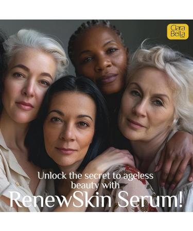 Clara Bella Health RenewSkin Serum Peptide Complex & LMW Hyaluronic Acid 1.01 fl oz - Buy Online on GoSupps.com