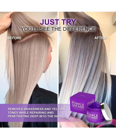 SUNATORIA Keratin Purple Hair Mask - Professional Treatment for Repair, Nourishment & Beauty - Vitamin Complex for All Hair Types - Buy Online on GoSupps.com