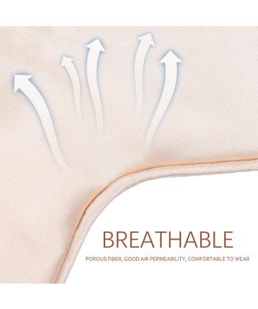 Three Piece Eye Mask Set for Girls | Women's Animal Masks & Hair Ties | Cozy Beige Sleeping Mask & Head Wraps - Buy Online on GoSupps.com