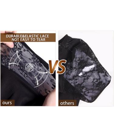 Tegmk Girls Lace Cap Sleeve Dance Leotard for Ballet - Size 7-8 Years, Black (lace) - Gymnastics Dancewear for Toddler & Little Girls - Buy Online on GoSupps.com