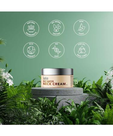 BlueQueen Rice Water Neck Cream | Treat Acanthosis Nigricans | Exfoliant for Dark Skin Areas (50g) - International Shipping - Buy Online on GoSupps.com