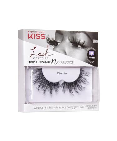 KISS Lash Couture Triple Push-Up False Eyelashes - Halloween 02 | Contact Lens Friendly Easy to Apply Reusable Strip Lashes | Shop Internationally - Buy Online on GoSupps.com