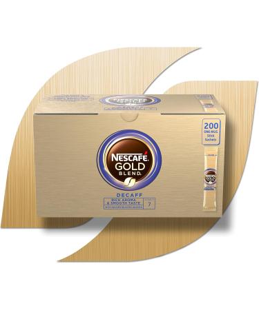 NESCAF Gold Blend Decaf Instant Coffee Sachets - 200 x 1.8 g Sticks - Buy Online on GoSupps.com