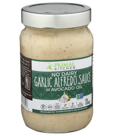 Primal Kitchen Roasted Garlic Alfredo Sauce - Delicious Paleo-Friendly Pasta Sauce - Buy Online on GoSupps.com