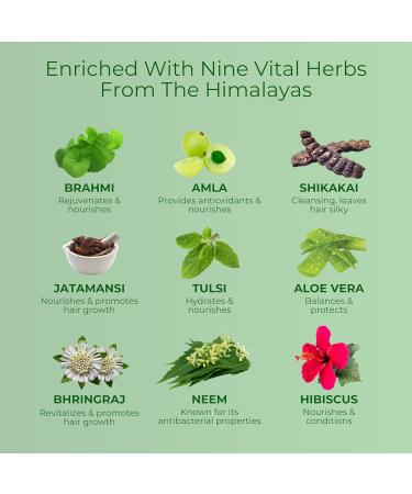 Ayumi Herbal Henna Powder | Natural Hair Color & Conditioner | 9 Himalayan Herbs | No Artificial Additives | 150g - Shop Internationally - Buy Online on GoSupps.com