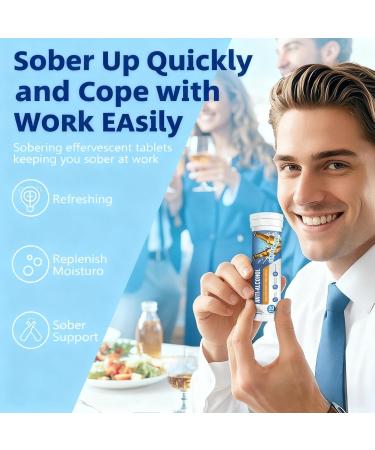 Clever sprouts Anti-Alcohol Complex Effervescent Tablets Hyditation & Wellness Support with Milk Thistle B Vitamins Electrolytes Vitamin C Zinc - Buy Online on GoSupps.com