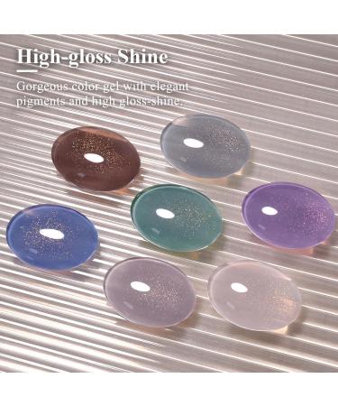 Imiti Beige Glitter Gel Nail Polish 15ml - Soak Off LED UV Shimmering Sparkle | DIY Nail Art Kit for Women & Girls - Buy Online on GoSupps.com