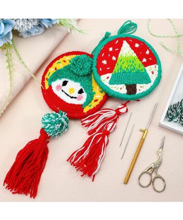 Punch Needle Metal Tube with Wooden Texture Handle Embroidery Pens - Weaving Tools for Thread and Yarn (2.2 mm 1.6 mm 1.2 mm) - Buy Online on GoSupps.com