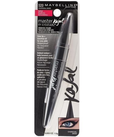 Maybelline Eye Studio Master Kajal Eyeliner - Charcoal Skies 0.053 Ounce (Pack of 1) - Buy Online on GoSupps.com