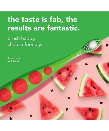 Hello Watermelon Kids Toothpaste - Fluoride Free, Safe to Swallow, No Artificial Sweeteners, 3 Pack - Buy Online on GoSupps.com