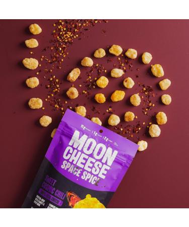 Moon Cheese Space Spice Variety Pack Crunchy Protein-Rich Cheese Snack Keto Friendly 100% Real Cheese Low Carb Gluten-Free Low Sugar 2 Oz bags (Pack of 3 1 of Each Flavor) Variety (Pizza Lime Chili) - Buy Online on GoSupps.com
