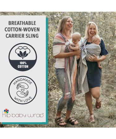 Hip Baby Wrap Ring Sling Baby Carrier for Infants and Toddlers - Beautiful  100% Soft Cotton Baby Wraps Carrier For Babies 8-35 lbs - Perfect Baby Shower Gifts Moms And Dads - Nursing Cover (Midnight) - Buy Online on GoSupps.com