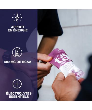TA ENERGY - Pack x12 - Energy Gel - Energy - Sodium - BCAA - Antioxidants - Ideal during sports activities 133Kcal - Buy Online on GoSupps.com