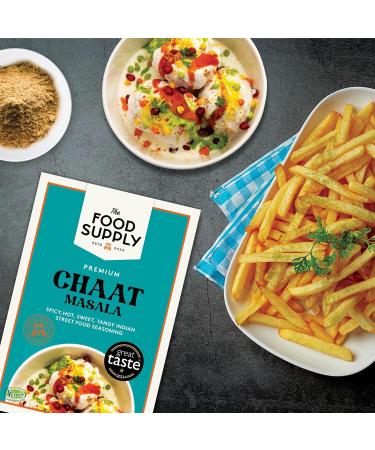 Chaat Masala 100g Premium Artisan Spice Mixes All Natural & No Artificial Colours Great Taste Award Winner 2022 -The Food Supply (Chaat Masala) - Buy Online on GoSupps.com