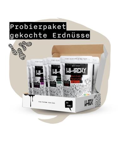 Buy Vegan Boiled Peanuts Mix - Salty Umami Teriyaki & Spicy (2x220g) - Delicious Snack & Cooking Topping - Buy Online on GoSupps.com