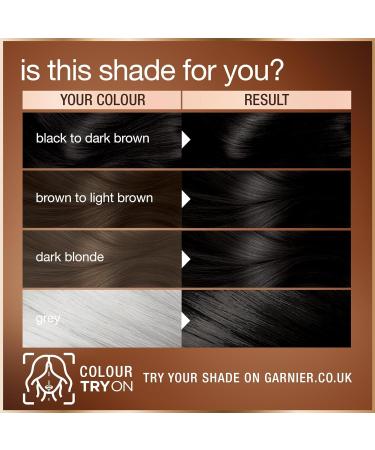 Garnier Good Permanent Hair Dye Replen Kit 3.0 Dark Chocolate Brown - Up To 100% Grey Coverage, Long-Lasting Color - No-Drip Application - Buy Online on GoSupps.com