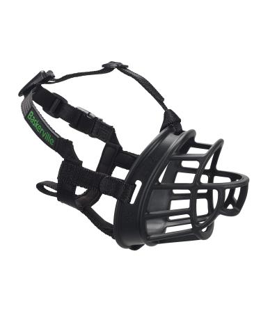 Baskerville ultra muzzle size 3 patented muzzle for dogs dogs can pant eat and drink prevent bite and browse after wild animals ideal for medium -sized dogs - Buy Online on GoSupps.com