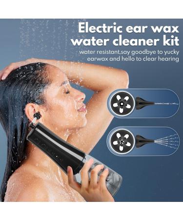 Electric Ear Wax Removal Tool - Safe & Effective Ear Cleaning Kit with 3 Pressure Modes Basin & 8 Tips for Adults & Kids - Home Use International Shipping Available - Buy Online on GoSupps.com