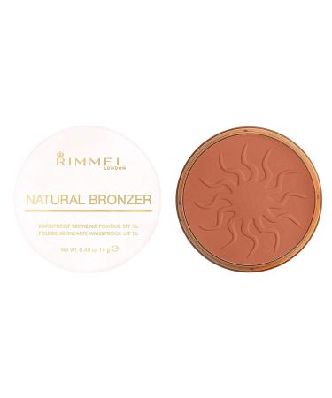 Rimmel London Natural Bronzer Sun Glow 0.49 oz - Get a Sun-Kissed Glow - Buy Online on GoSupps.com