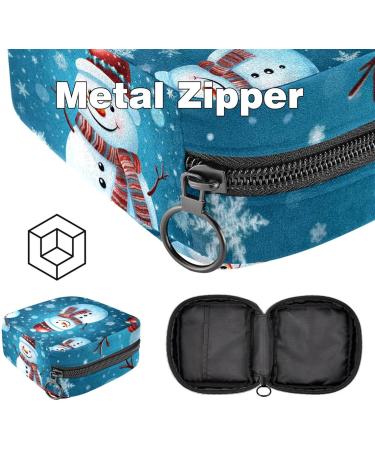 Buy Muooum Santa Claus Menstrual Polster Bag for Women - Zipper Tampon Collect Bag 4.7x6.6 in | International Shipping - Buy Online on GoSupps.com