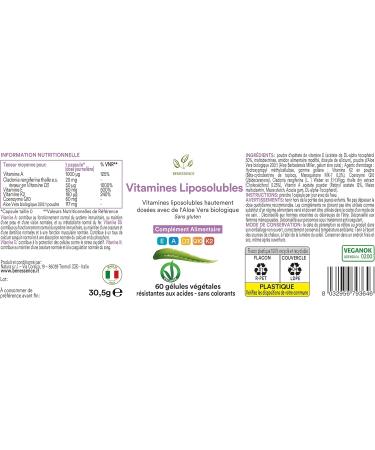 Benessence - Fat-soluble vitamins Coenzyme Q10 and Aloe Vera - 60 capsules - Buy Online on GoSupps.com