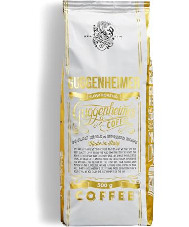 Guggenheimer Caf en Grain 1kg - Ensemble de D gustation - Cafe Supreme 500 g + Caf Arabica Gourmet 500 g - Caf Grains pour Machines Automatiques - Buy Online on GoSupps.com
