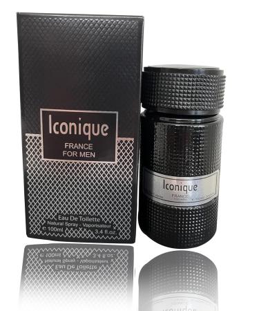 Iconique for Men (FC) Eau de Toilette 3.4 Fl. Oz. Woody Spicy fragrance for men. - Buy Online on GoSupps.com