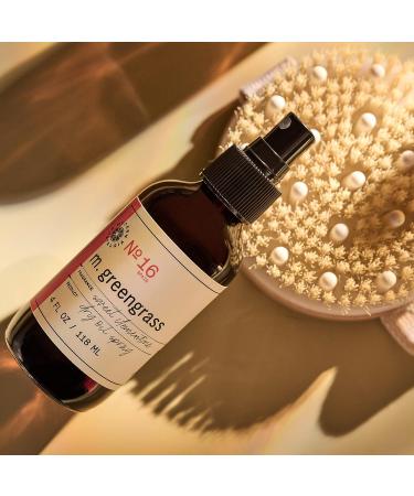 m. greengrass Sweet Clementine Dry Oil Spray - 4 oz. Moisturizing Body Oil for Face, Hair & Skin - After Shower Mist for Men and Women - Non-Greasy Formula - Cruelty & Paraben Free - Buy Online on GoSupps.com