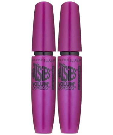 Maybelline Volum Express Falsies Washable Mascara Black Drama - Pack of 2 - Buy Online on GoSupps.com