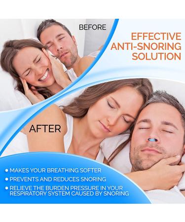 Lyplus Anti Snoring Nose Clips - 4 Pack Magnetic Device | 2022 New Version (Blue) - Buy Online on GoSupps.com