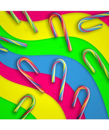 SweeTarts Mini Holiday Candy Canes - 32 Count | Perfect Christmas Stocking Stuffers for Kids | 4.8 oz Box - Buy Online on GoSupps.com