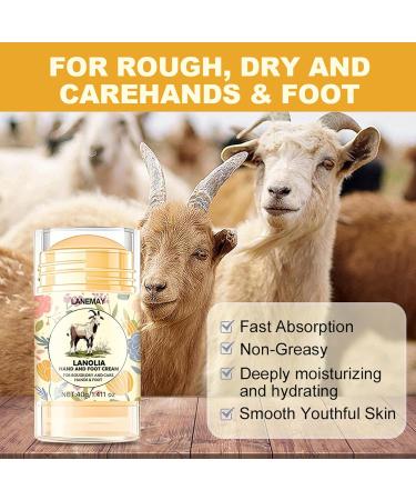 Lot de 2 Cr mes Mains et Pieds Anti-fissures - Lait de Ch vre et Parfum Lavande - Baume Talon Hydratant 60% D'ur e - R paration Intensive des Peaux S ches et Craquel es pour Femmes et Hommes - Buy Online on GoSupps.com
