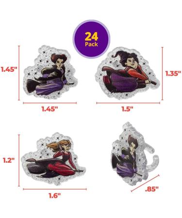 DecoPac Disney Hocus Pocus Forever Bewitching Rings Cupcake Decorations Featuring The Sanderson Sisters In Flight 3 Designs Cake Toppers 24 Pack - Buy Online on GoSupps.com