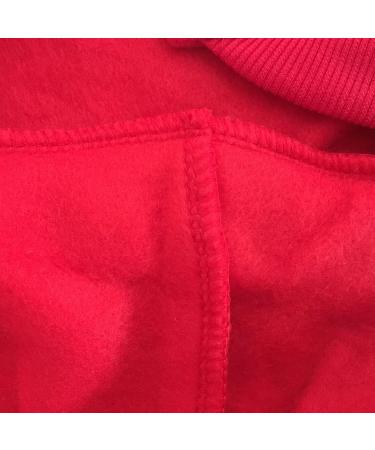 Premium Dog Hoodie - Warm Fleece Sweatshirt for Small Medium & Large Dogs - Red Love Me Sweatshirt - Buy Online on GoSupps.com