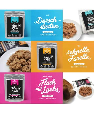 Tales & Tails 100% Icelandic Trout Wet Dog Food | Grain-Free Natural Nutrient-Rich Sugar-Free Wet Dog Food | Ne schnelle - Buy Online on GoSupps.com