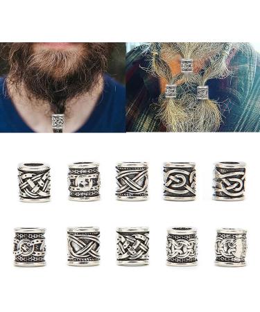 Viking Beard Beads & Nordic Dreadlock Beads - DIY Craft Jewelry & Hair Accessories - Buy Online on GoSupps.com