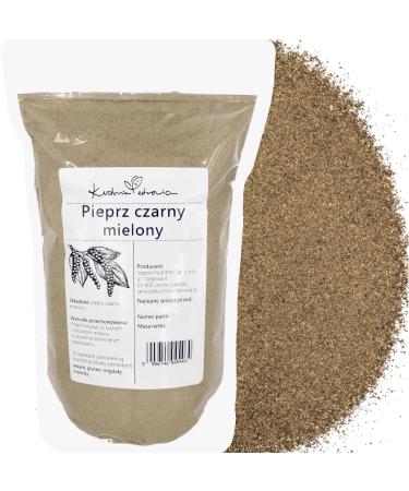 Kuchnia Zdrowia Kuchnia Zdrowia - Ground black pepper - Aromatic spice - No additives - Leak-proof zip-lock packaging - Doypack: (100 grams)