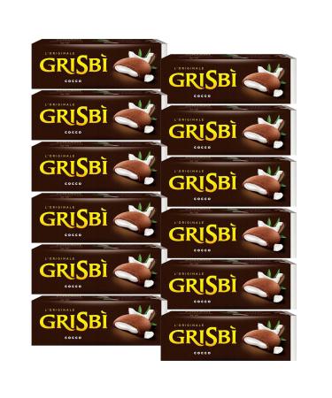 sarcia.eu MATILDE VICENZI Grisbi Cocco - Italian coconut biscuits 150g x 12 pieces