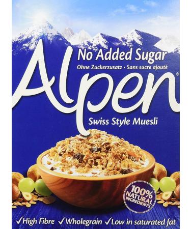  Weetabix Weetabix Alpen Muesli Original 625g sugar free 560g pack of 2 (1x625g + 1x560g) - Buy Online on GoSupps.com