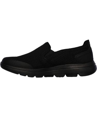 Skechers Men's Gowalk 5-Elastic Stretch Slip-on Loafer Sneaker 10.5 Black - Buy Online on GoSupps.com