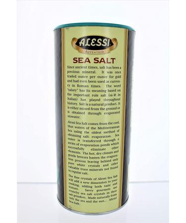 Buy ALESSI Mediterranean Sea Salt (2 x 24 OZ) - Premium Flavor & Quality - Buy Online on GoSupps.com