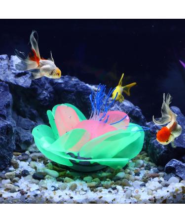 VOCOSTE Aquarium Simulation Coral - Realistic Green Silicone Water Flower for Stunning Aquatic Decor - Buy Online on GoSupps.com