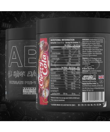 ABE Pre Workout Bundle 375g + JUG 2.5 LT Matt Black | All Black Everything Cherry Cola Pre Workout Powder for Energy & Performance - Buy Online on GoSupps.com